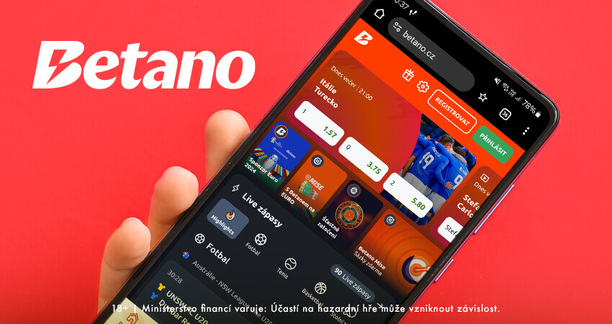 Betano mobilní aplikace - stáhnutí Betano app pro Android a iOS