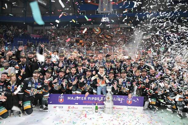 Vítězové slovenské extraligy 2024/25 - HC Košice Vítězové slovenské extraligy 2024/25 - HC Košice