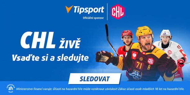 Vsaďte si na hokejovou ligu mistrů CHL u Tipsportu.