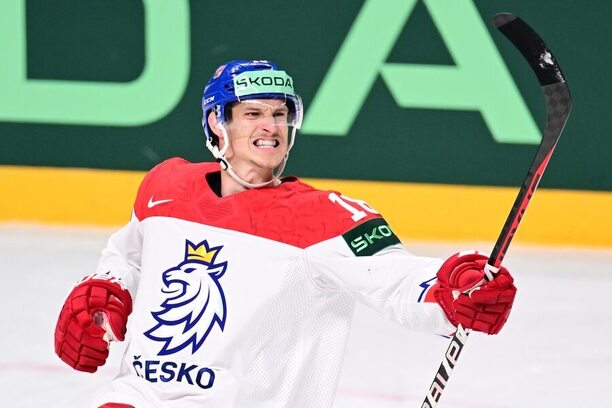 Dominik Kubalík byl nejlepším střelcem MS v hokeji 2023
