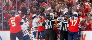 NHL Finále Stanley Cupu, roztržka mezi hráči Edmontonu a Floridy