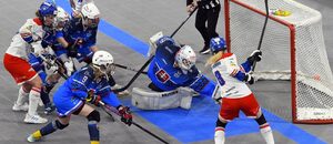 MS hokejbal 2024, ženy: České reprezentantky v semifinále MS 2024 dávají gól Slovensku, ve finále se Češky střetnou s USA