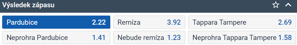 Tip na hokej Dynamo Pardubice vs. Tappara Tampere v 2. kole CHL (7. 9. 2024 od 16:30)