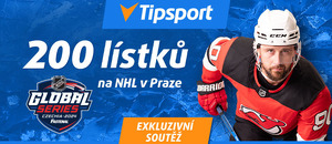 Tipsport hokej: Soutěž o vstupenky na NHL v Praze 2024, podepsané dresy Davida Pastrňáka a Tomáše Tatara a další ceny