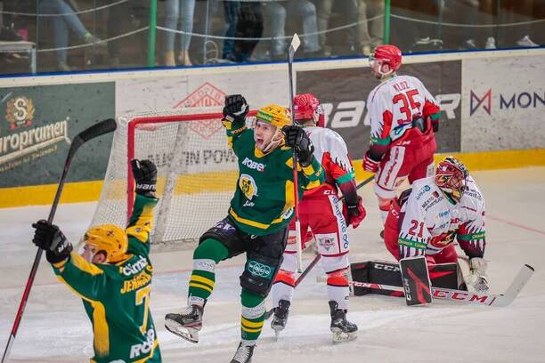 Zápas 1. hokejové ligy, Vsetín vs. Prostějov