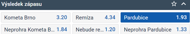 Tip na hokej HC Kometa Brno vs. HC Dynamo Pardubice v 7. kole TELH 2024/25 (1. 10. 2024, 18:00, TV Tipsport)