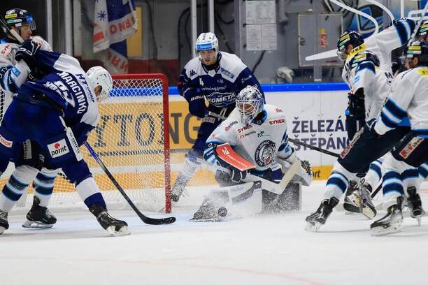 Liberec vs. Kometa Brno, fotka ze zápasu 1. kola Tipsport ELH 24/25