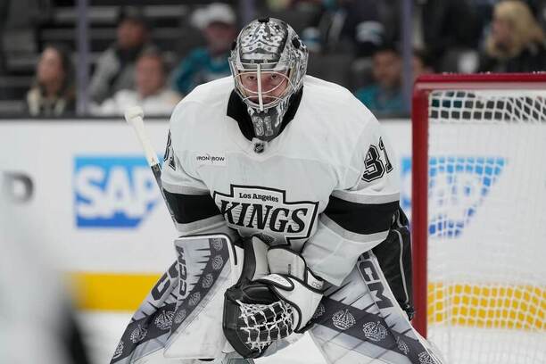 Brankář Los Angeles Kings David Rittich zažil povedený týden.