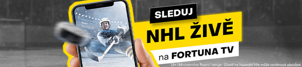 Sledujte NHL živě na Fortuna TV