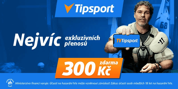 Hokej na Tipsport TV: Sledujte hokej živě u Tipsportu - live streamy zdarma na Tipsport CZ