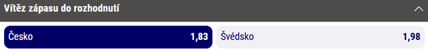 Tip na hokej: Česko vs. Švédsko dnes živě (15. 12. 2024, Švýcarské hokejové hry)