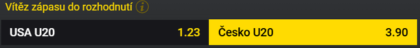 Tip na hokej Česko vs USA v semifinále MS hokej juniorů 2025 (5. 1. 2025 od 01:30)