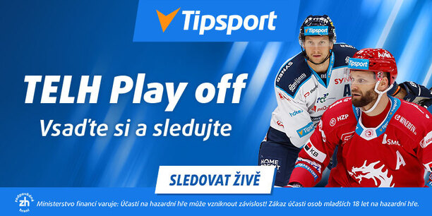 Sledujte všechny zápasy play off Tipsport extraligy 2025 na TV Tipsport